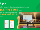 Nền tảng quản lý chấm công online Happy Time của TopCV được vinh danh tại Sao Khuê 2022