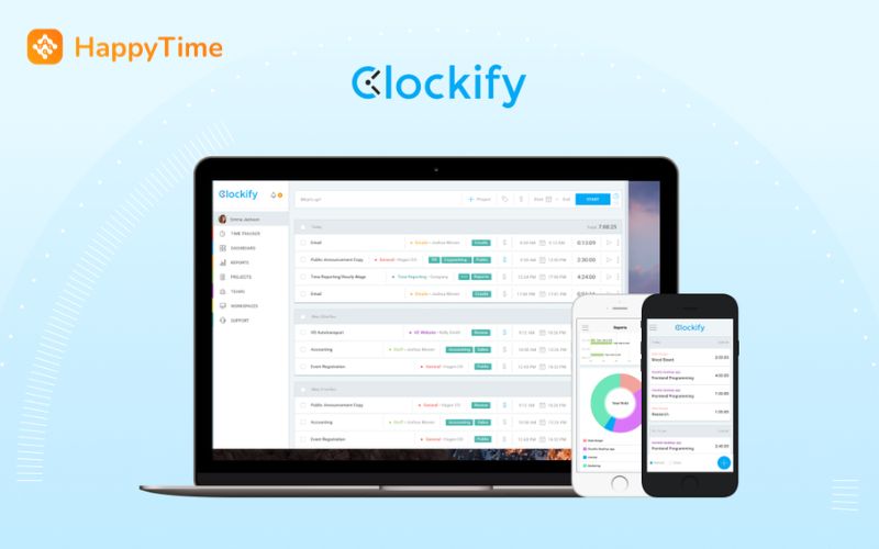 Clockify hiện cũng đang được cung cấp miễn phí cho người dùng