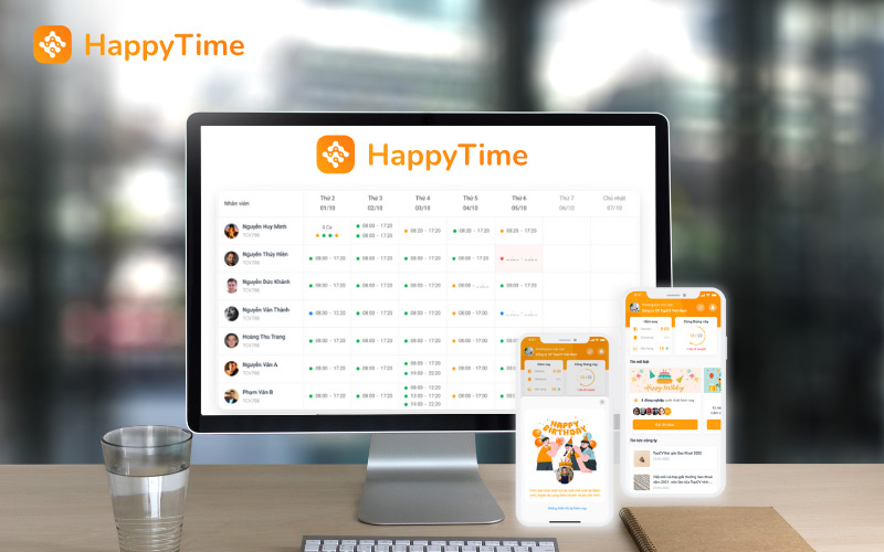 HappyTime đang là phần mềm quản lý nhân sự miễn phí được ưa chuộng