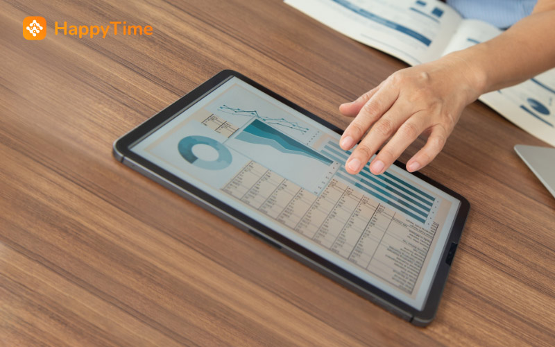 HappyTime giúp bạn quản lý và kiểm soát các thông tin, dữ liệu về đãi ngộ hiệu quả