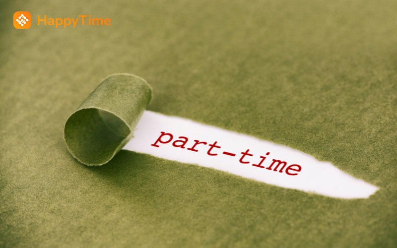 Bảng chấm công bán thời gian hỗ trợ cho bộ phận nhân sự theo dõi những nhân viên không có mặt trên công ty giờ hành chính