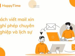 Cách viết mail xin nghỉ phép chuyên nghiệp và lịch sự cach viet mail xin nghi phep
