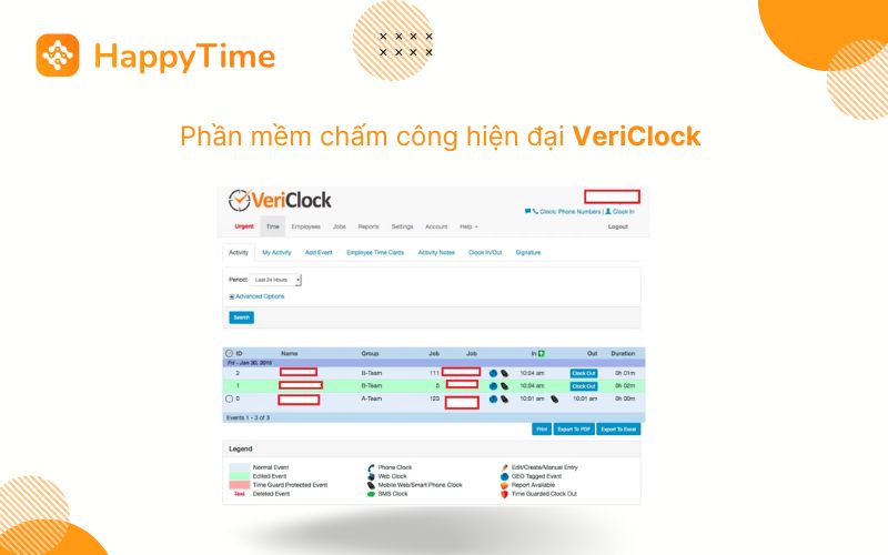 VeriClock còn hạn chế trong hỗ trợ tiếng Việt, gây khó khăn cho người dùng Việt Nam