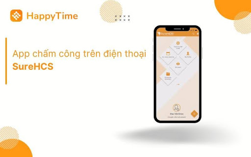 App chấm công trên điện thoại SureHCS