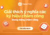 Giải thích 10+ ký hiệu chấm công trong bảng chấm công Giải thích chi tiết ý nghĩa các ký hiệu chấm công trong bảng chấm công