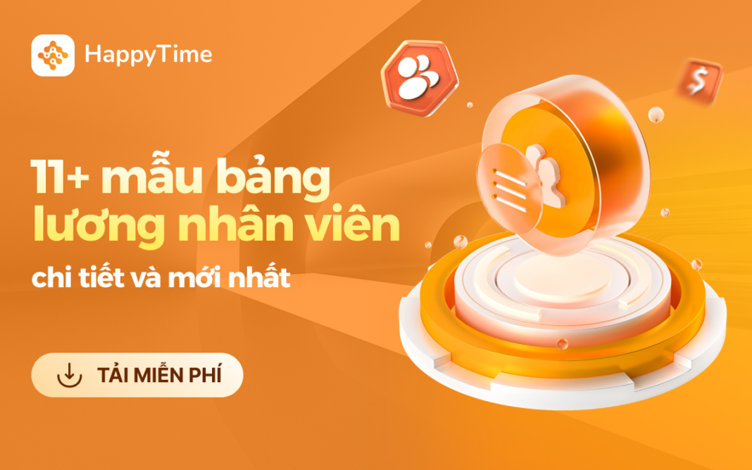 mẫu bảng lương nhân viên chuẩn form và chi tiết