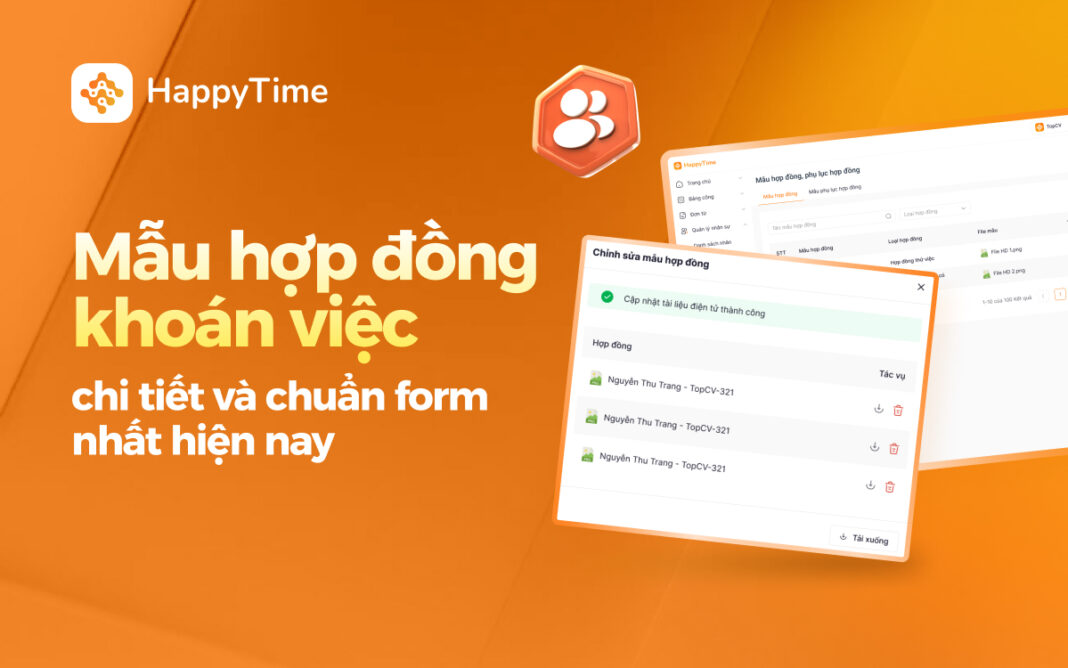 hợp đồng khoán việc là gì? quy định và mẫu hợp đồng khoán việc chuẩn