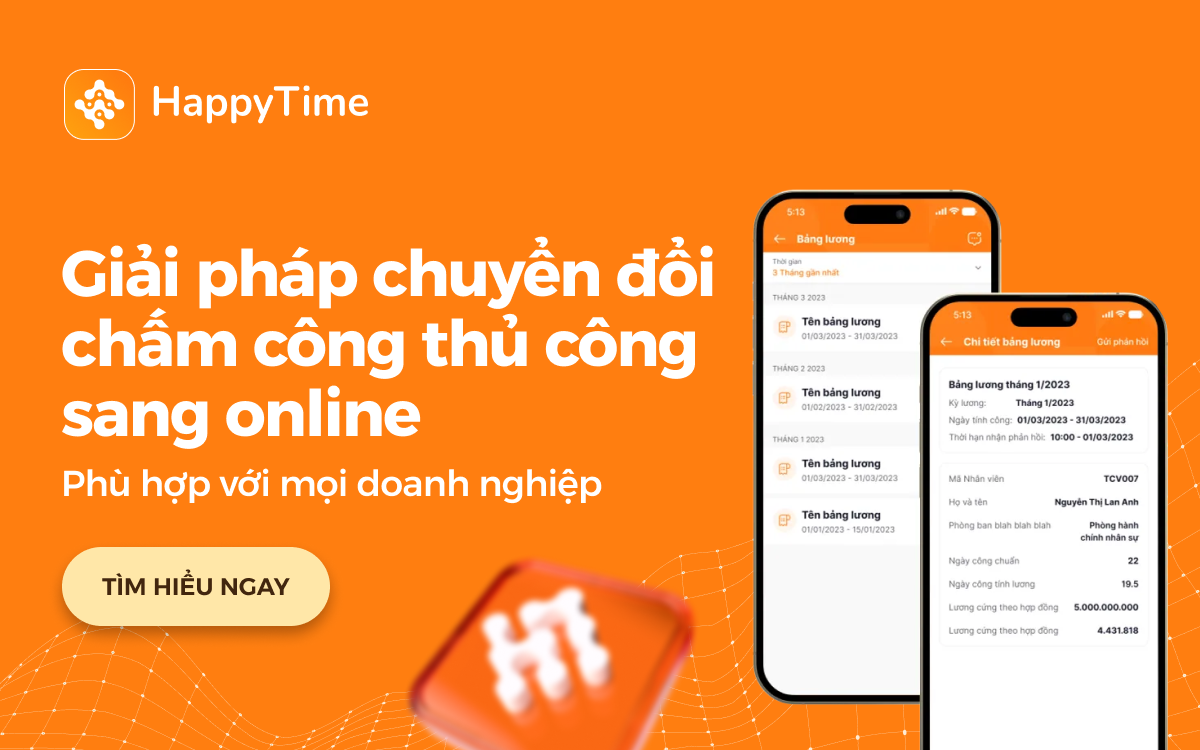 phần mềm chấm công online miễn phí dành cho doanh nghiệp