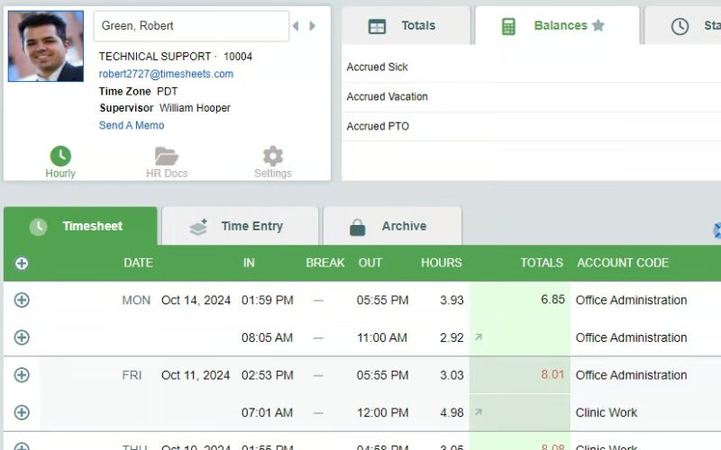  Timesheets là ứng dụng chấm công phù hợp với mọi quy mô doanh nghiệp